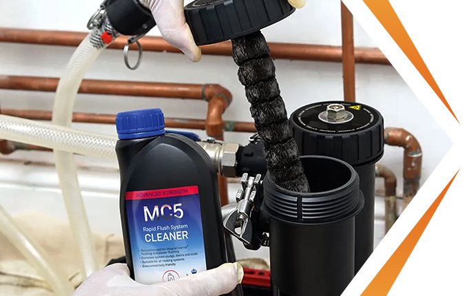 Power flush materials