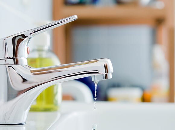Low water tap