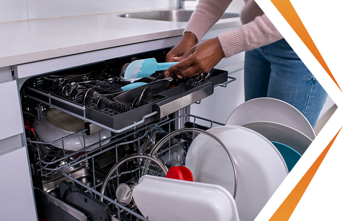 Packing Dishwasher